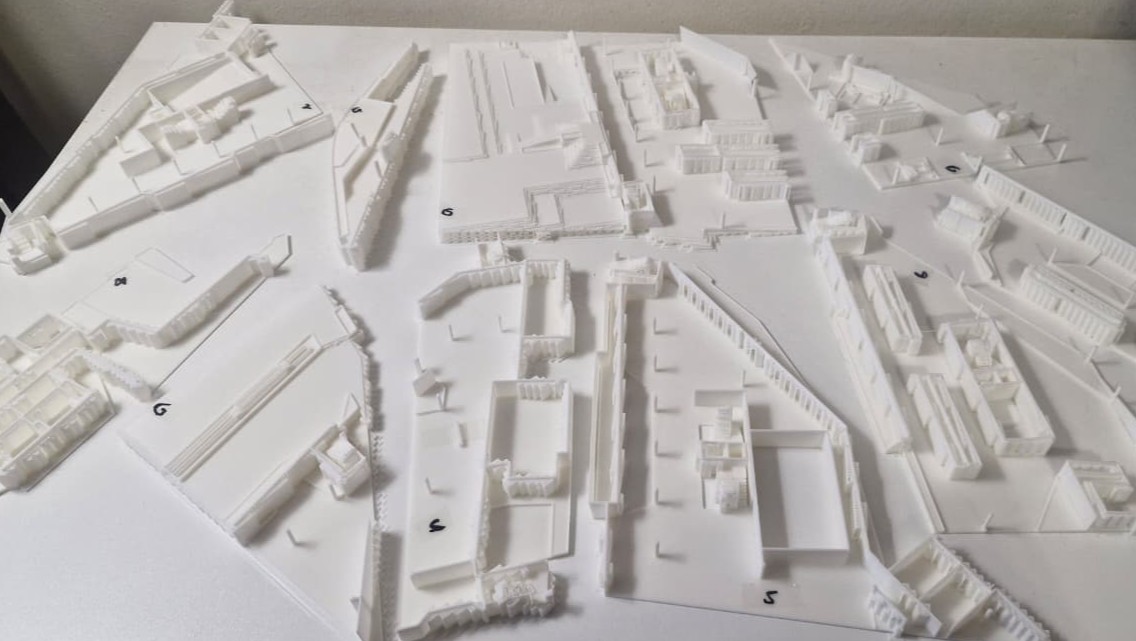 Architecture massing model